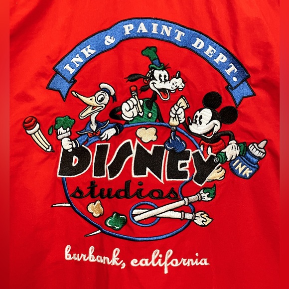 Disney Men’s Embroidered Button-Up Shirt - Picture 2 of 5